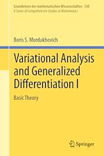 Télécharger le livre :  Variational Analysis and Generalized Differentiation I