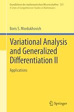 Télécharger le livre :  Variational Analysis and Generalized Differentiation II
