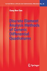 Télécharger le livre :  Discrete Element Analysis Methods of Generic Differential Quadratures