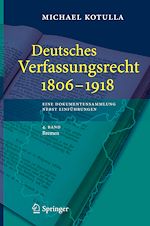 Télécharger le livre :  Deutsches Verfassungsrecht 1806 - 1918