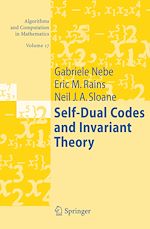 Télécharger le livre :  Self-Dual Codes and Invariant Theory