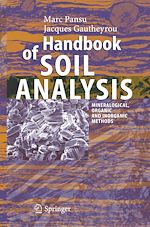 Télécharger le livre :  Handbook of Soil Analysis