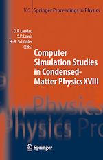 Télécharger le livre :  Computer Simulation Studies in Condensed-Matter Physics XVIII