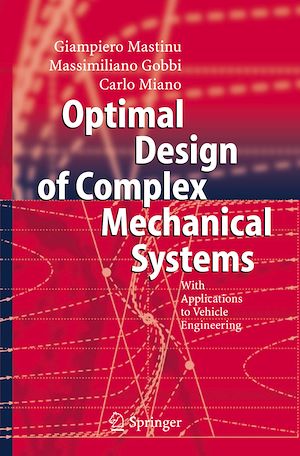 Téléchargez le livre :  Optimal Design of Complex Mechanical Systems
