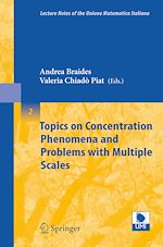 Télécharger le livre :  Topics on Concentration Phenomena and Problems with Multiple Scales