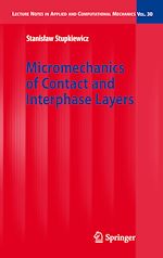 Télécharger le livre :  Micromechanics of Contact and Interphase Layers