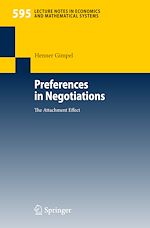Télécharger le livre :  Preferences in Negotiations