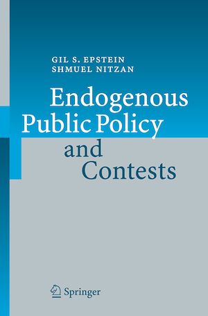 Téléchargez le livre :  Endogenous Public Policy and Contests