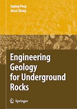 Télécharger le livre :  Engineering Geology for Underground Rocks