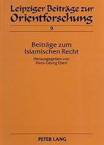 Télécharger le livre :  Beitraege zum Islamischen Recht