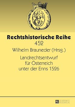 Télécharger le livre :  Landrechtsentwurf fuer Oesterreich unter der Enns 1526