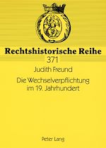 Télécharger le livre :  Die Wechselverpflichtung im 19. Jahrhundert