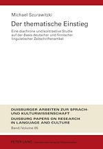 Télécharger le livre :  Der thematische Einstieg