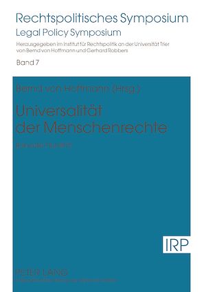 Téléchargez le livre :  Universalitaet der Menschenrechte