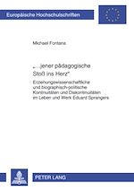 Télécharger le livre :  «...jener paedagogische Stoß ins Herz»