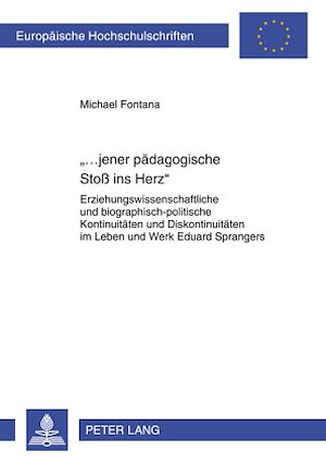 Téléchargez le livre :  «...jener paedagogische Stoß ins Herz»