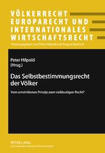Télécharger le livre :  Das Selbstbestimmungsrecht der Voelker