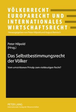 Télécharger le livre :  Das Selbstbestimmungsrecht der Voelker