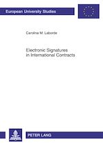 Télécharger le livre :  Electronic Signatures in International Contracts