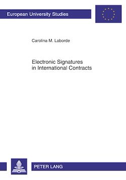 Télécharger le livre :  Electronic Signatures in International Contracts
