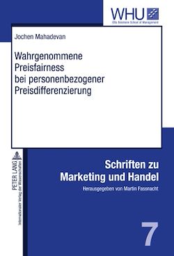 Télécharger le livre :  Wahrgenommene Preisfairness bei personenbezogener Preisdifferenzierung