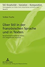 Download this eBook Ueber Stil in der franzoesischen Sprache und in Texten
