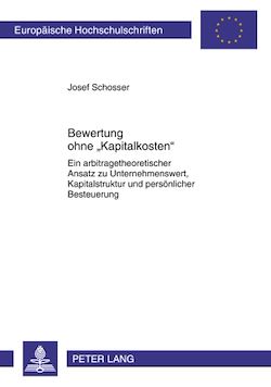 Télécharger le livre :  Bewertung ohne «Kapitalkosten»