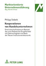Télécharger le livre :  Kooperationen von Handelsunternehmen