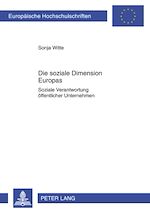 Télécharger le livre :  Die soziale Dimension Europas