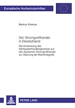 Télécharger le livre :  Der Stromgroßhandel in Deutschland