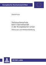 Télécharger le livre :  Verbraucherschutz beim Internethandel in der Europaeischen Union