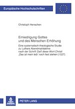 Télécharger le livre :  Erniedrigung Gottes und des Menschen Erhoehung