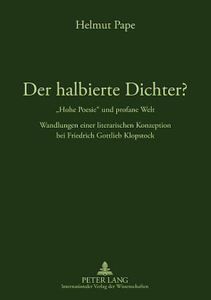 Téléchargez le livre :  Der halbierte Dichter? - «Hohe Poesie» und profane Welt