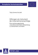 Télécharger le livre :  Stiftungen als Instrument der Unternehmensnachfolge