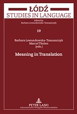 Télécharger le livre :  Meaning in Translation