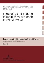 Télécharger le livre :  Erziehung und Bildung in laendlichen Regionen- Rural Education