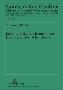 Télécharger le livre :  Lastschriftverfahren in der Insolvenz des Schuldners
