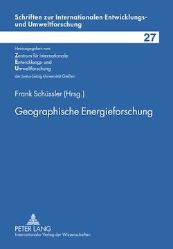 Télécharger le livre :  Geographische Energieforschung