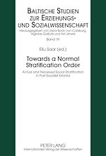 Télécharger le livre :  Towards a Normal Stratification Order