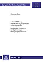 Télécharger le livre :  Identifizierung uebernahmegeeigneter Unternehmen