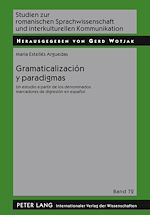 Télécharger le livre :  Gramaticalización y paradigmas
