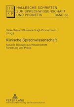 Télécharger le livre :  Klinische Sprechwissenschaft