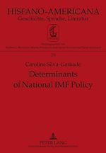 Télécharger le livre :  Determinants of National IMF Policy
