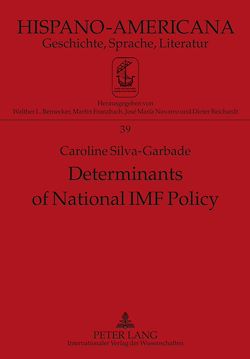 Télécharger le livre :  Determinants of National IMF Policy