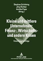 Télécharger le livre :  Kleine und mittlere Unternehmen: Finanz-, Wirtschafts- und andere Krisen