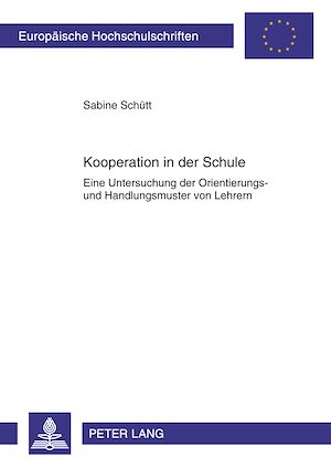 Téléchargez le livre :  Kooperation in der Schule