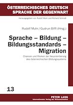Télécharger le livre :  Sprache – Bildung – Bildungsstandards – Migration