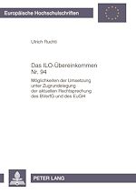 Télécharger le livre :  Das ILO-Uebereinkommen Nr. 94