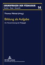 Télécharger le livre :  Bildung als Aufgabe