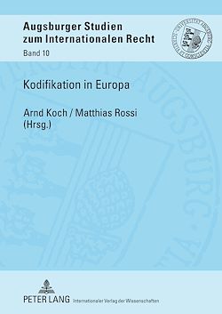 Télécharger le livre :  Kodifikation in Europa